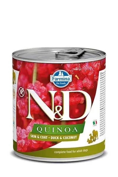 6/10.05 oz. Farmina Quinoa Dog Skin & Coat Duck & Coconut - Health/First Aid